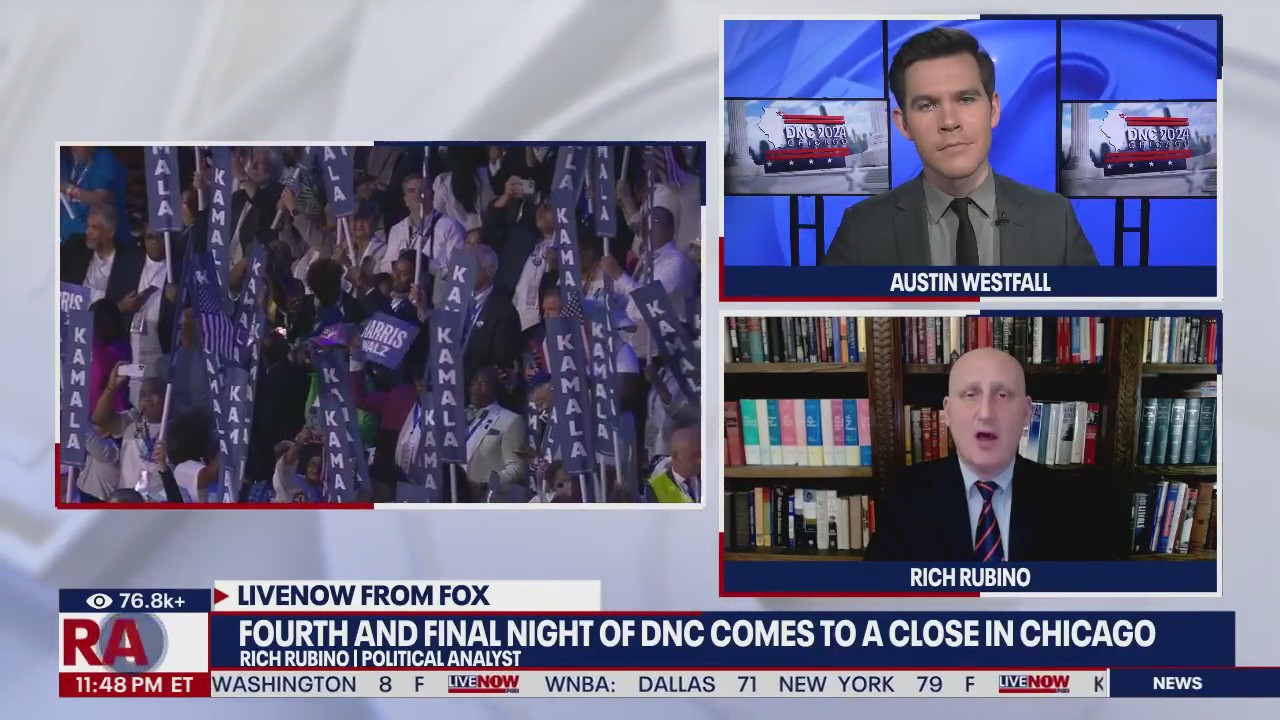 Harris accepts nomination as DNC comes to a close