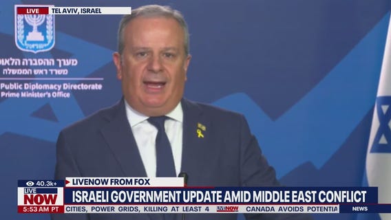 Israeli govt. daily briefing amid ongoing war