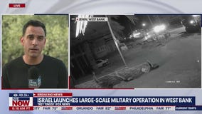 Israel begins military operation in West Bank