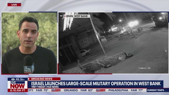 Israel begins military operation in West Bank