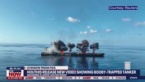 Houthis booby-trap oil tanker with explosives