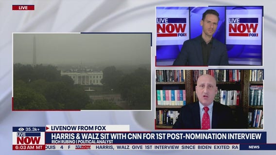 VP Harris sits for 1st post-nom interview