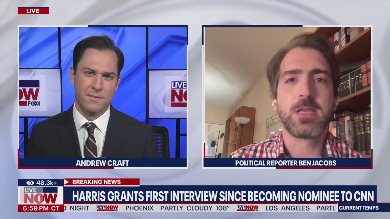 Harris agrees to debate Trump, sit-down interview