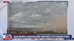 Blue Origin launches 8th crewed New Shepard flight