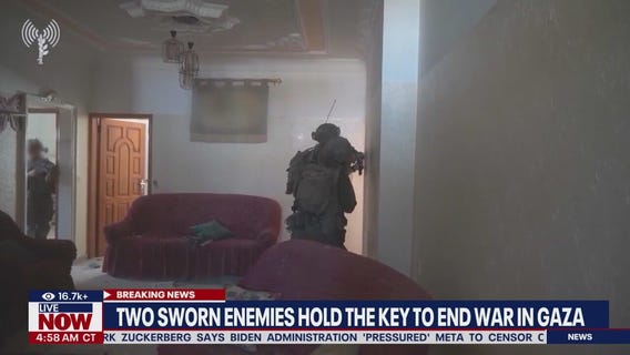 Sworn enemies hold the key to end war in Gaza