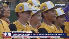 Parade prep underway for Little League champions