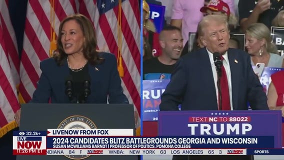 2024 candidates blitz battleground states