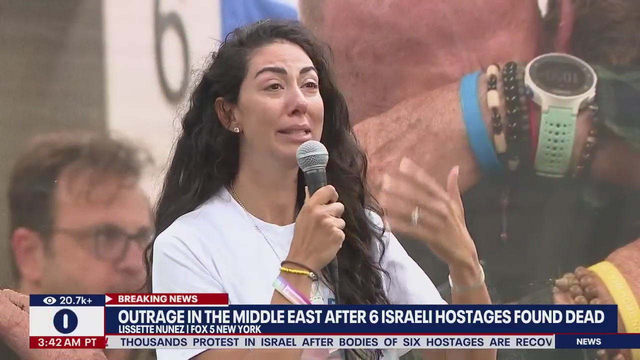 Israel to NYC: 'Outrage' after hostages found dead