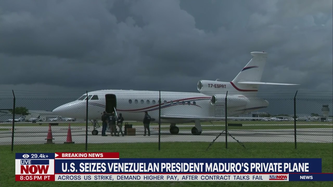 US seizes Maduro's private plane