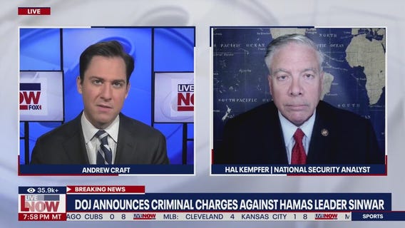 DOJ announces charges against Hamas leader Sinwar