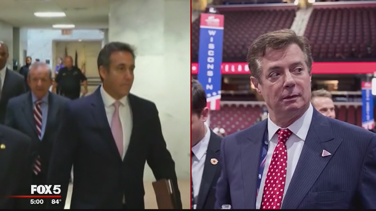 Cohen-Manafort fallout for President Trump