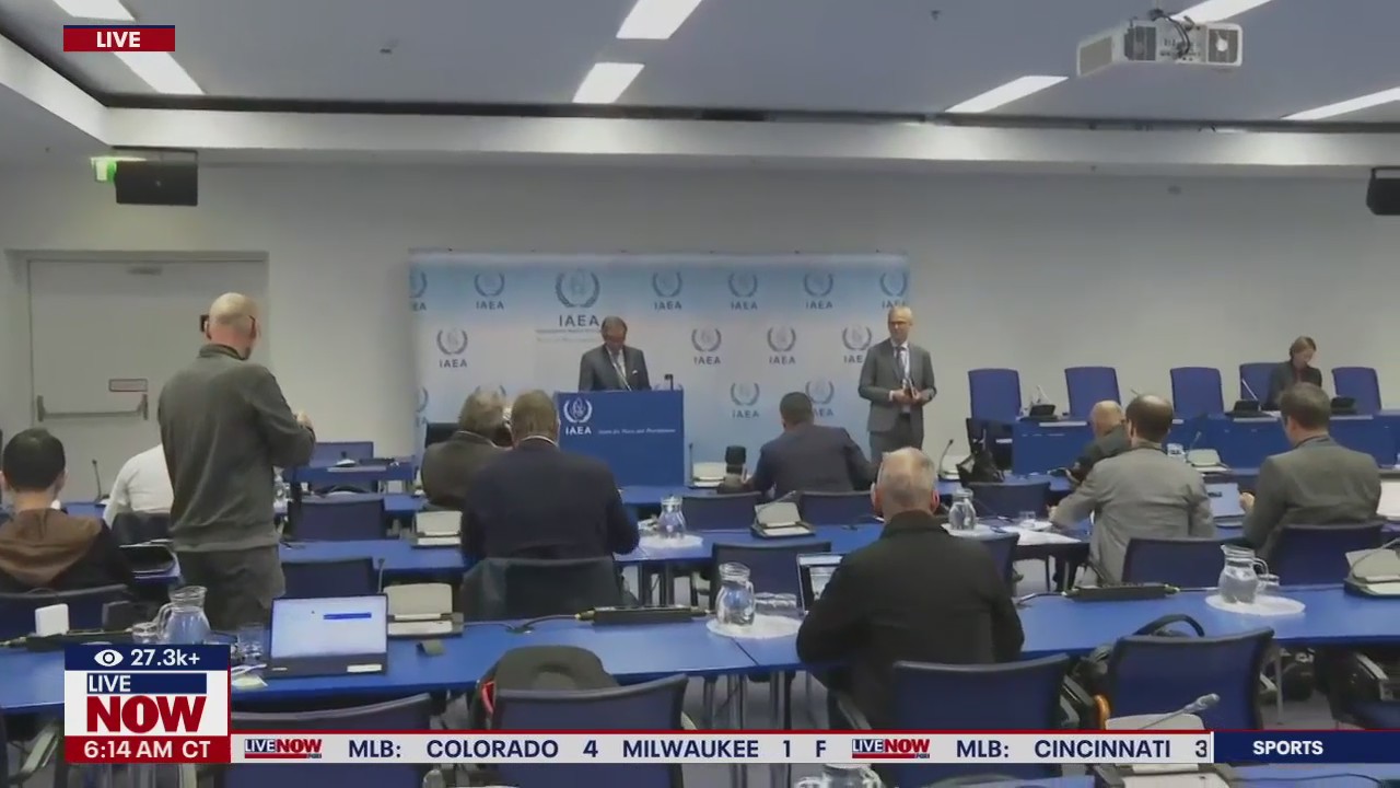 IAEA director general gives update on Ukraine, Iran