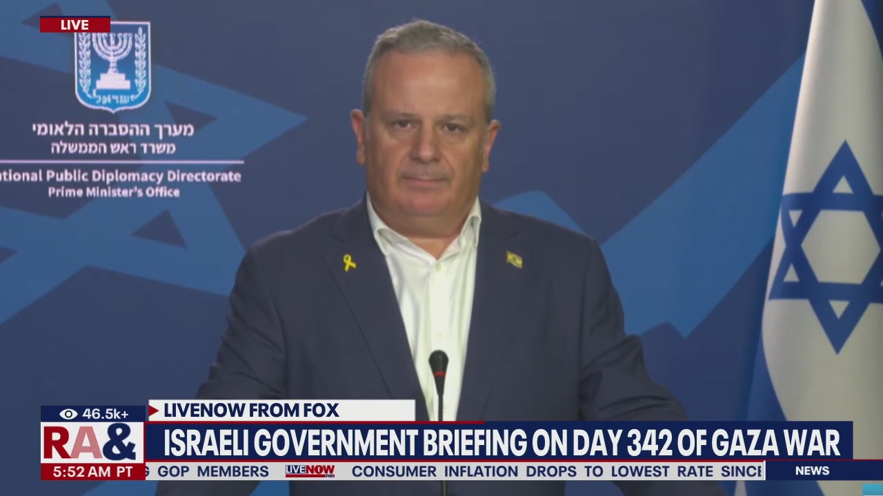 Israeli government update on Middle East conflict