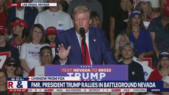 FULL SPEECH: Trump holds rally in Las Vegas