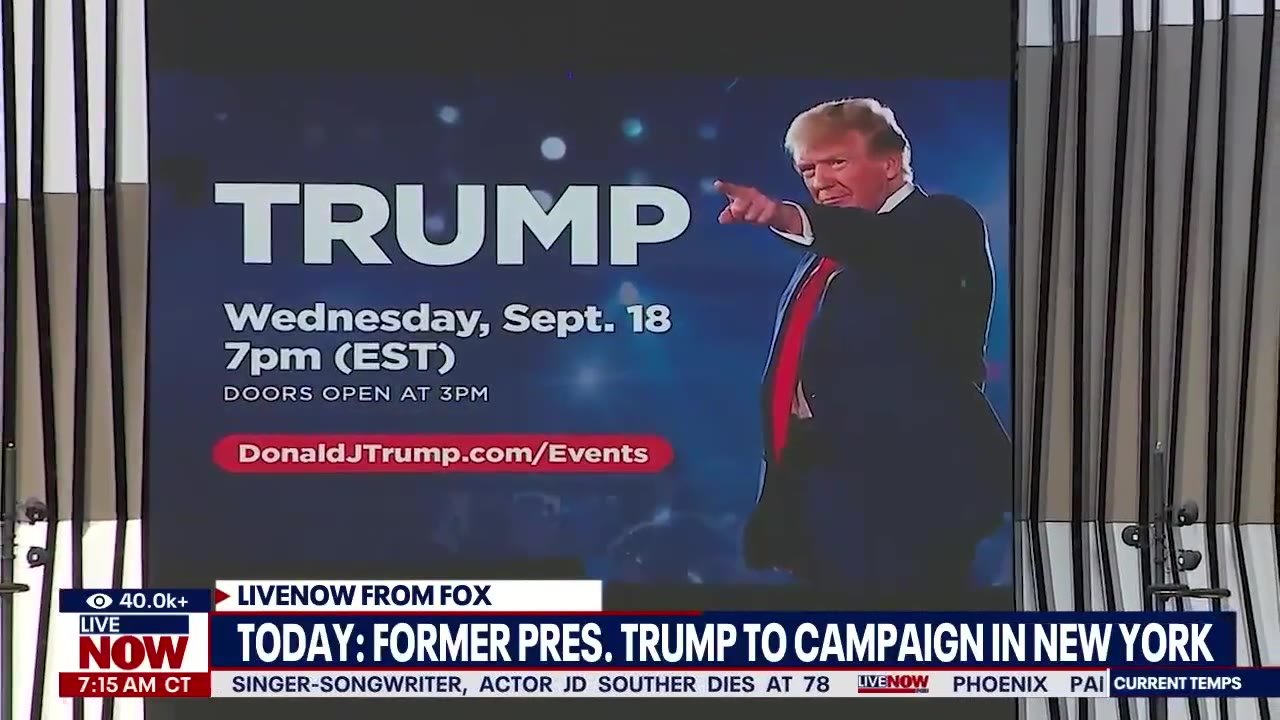 Security right ahead of Trump rally on Long Island