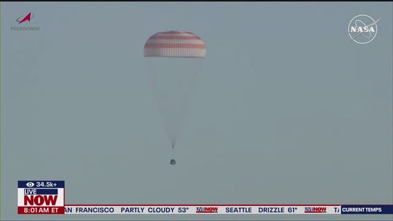 Space station crew returns to Earth