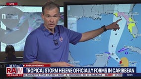 National Hurricane Center gives update on Tropical Storm Helene
