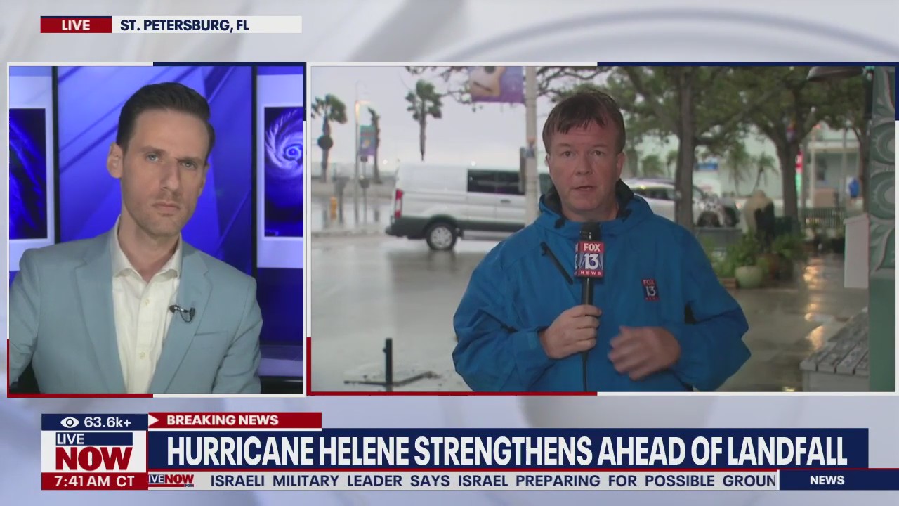 Preparations in St. Petersburg ahead of Helene