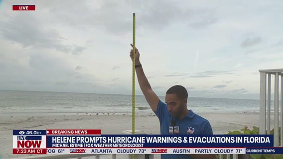 Storm surge expected to impact Florida Gulf coast