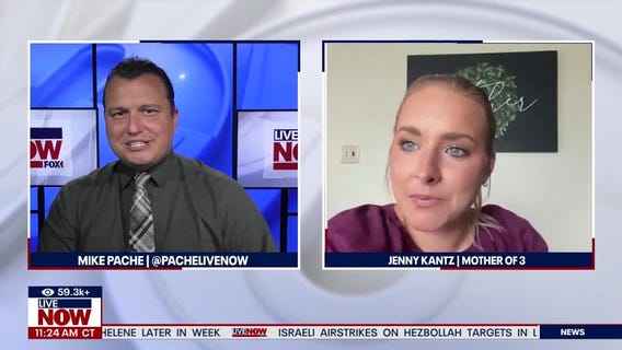 Mother who Trump gave $100 speaks with LiveNOW