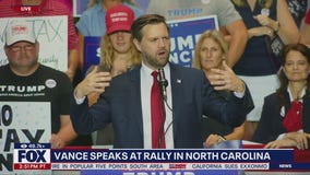 Full speech: Vance rallies supporters in NC