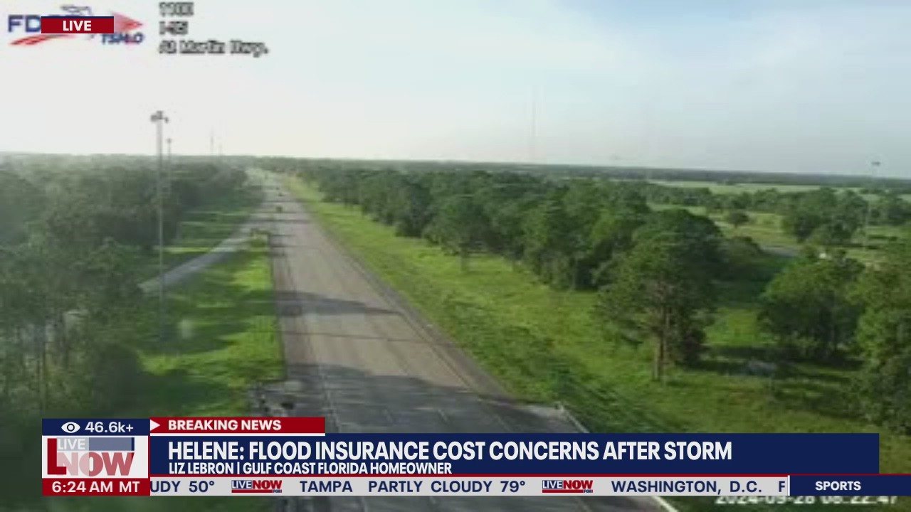Hurricane Helene: Flood insurance cost concerns