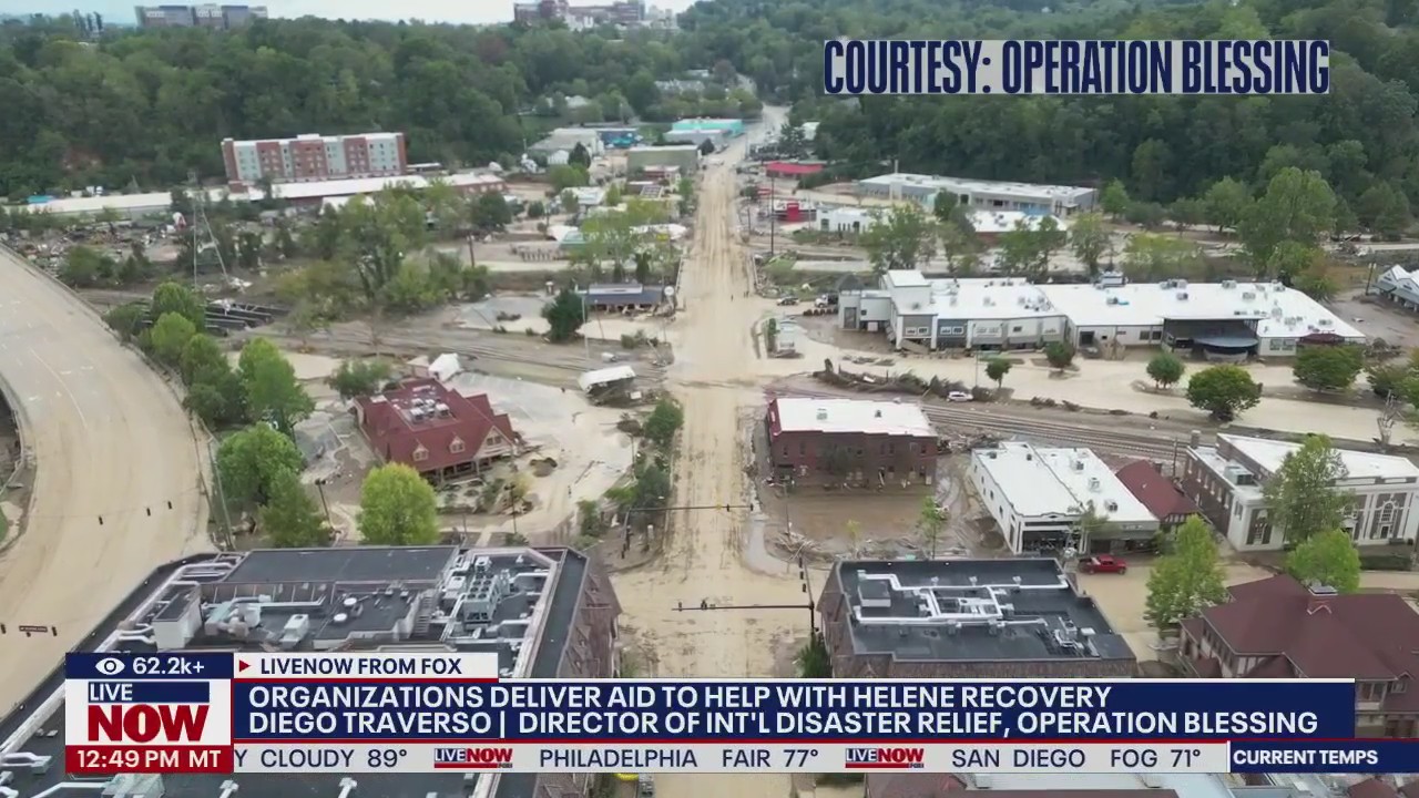 North Carolina disaster relief following Hurricane Helene | LiveNOW ...