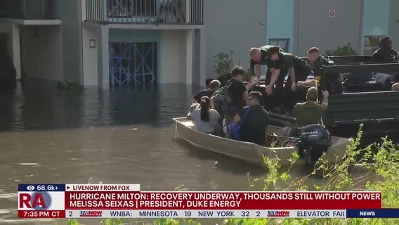 Thousands still without power in Florida