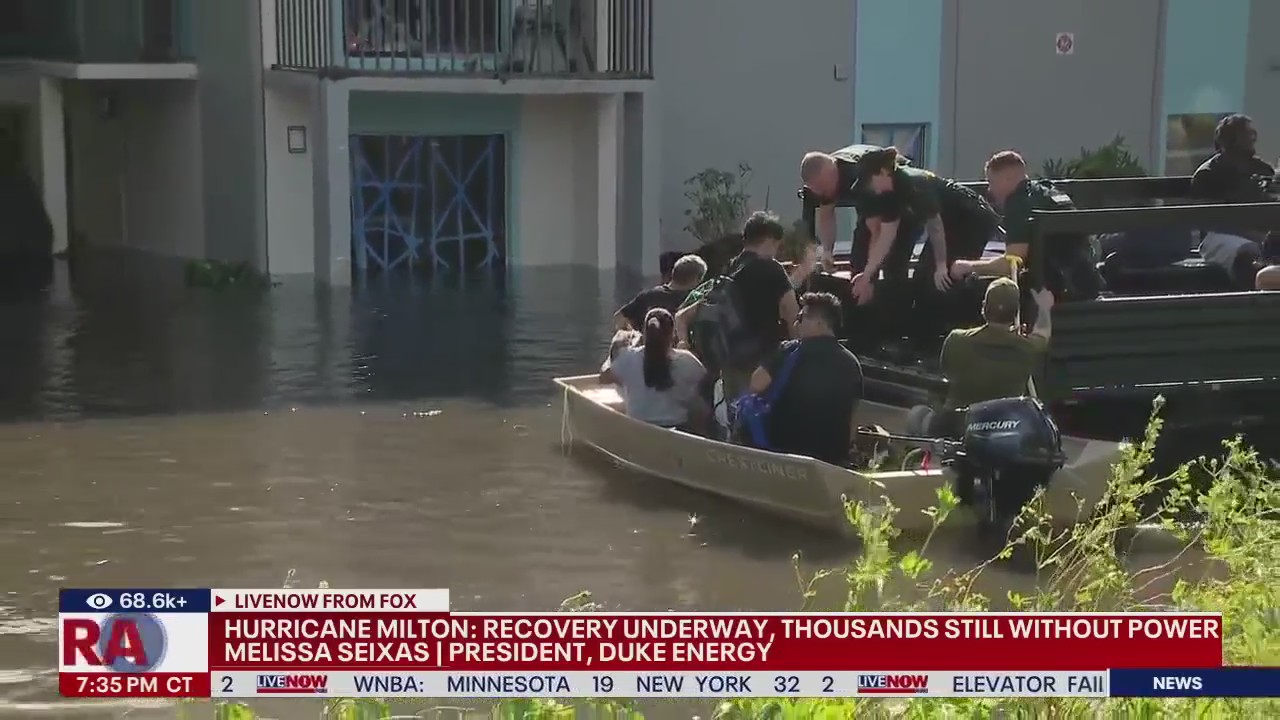 Thousands still without power in Florida