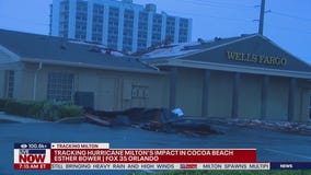 Tracking Milton's impact in Cocoa Beach