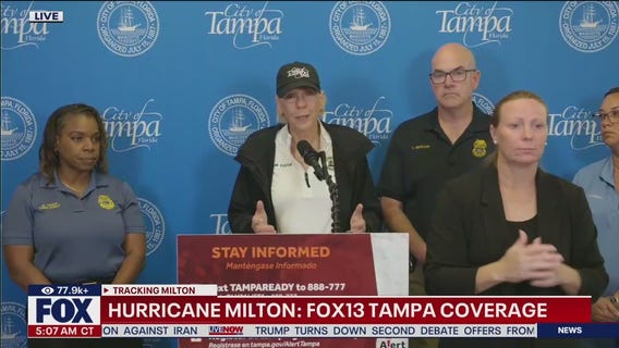 Tampa leadership on Hurricane Milton recovery efforts