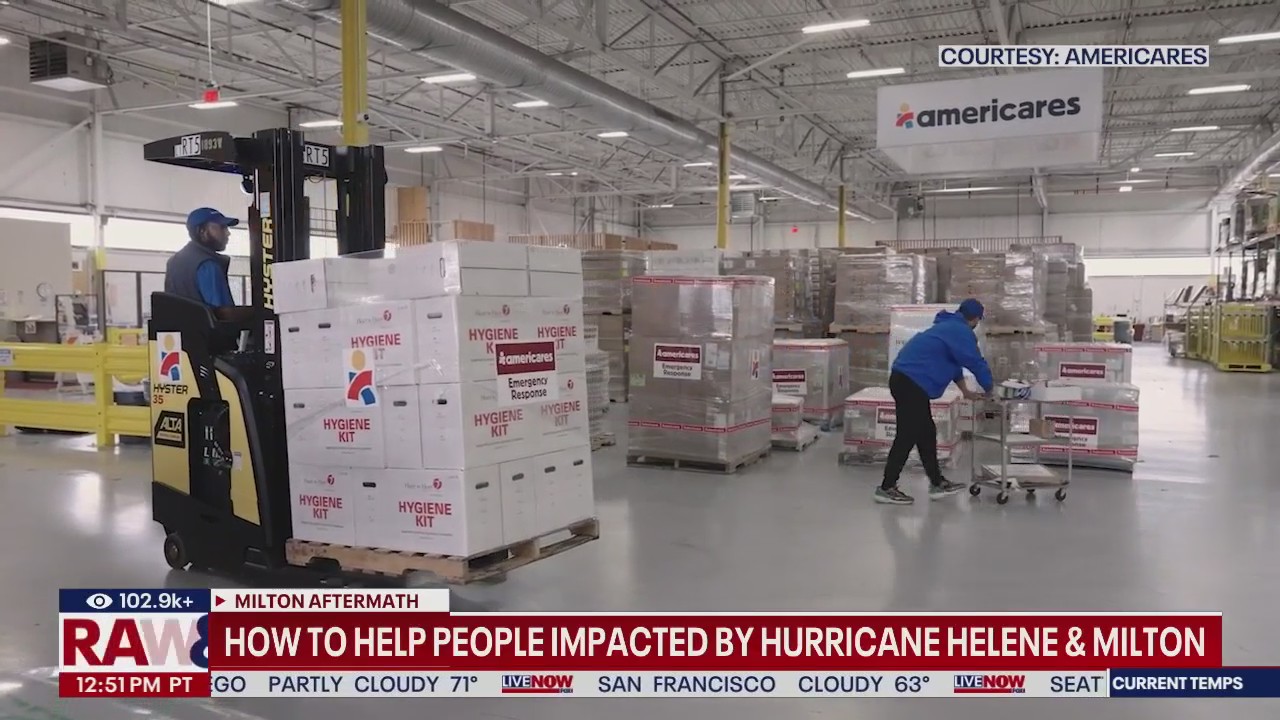 Hurricane Milton: How to help people in Florida