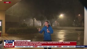 Hurricane Milton makes landfall near Siesta Key, FL