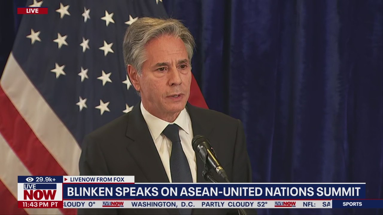Blinken speaks at Asean-UN Summit