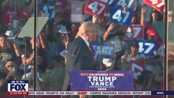 Man arrested after bringing gun to Trump rally