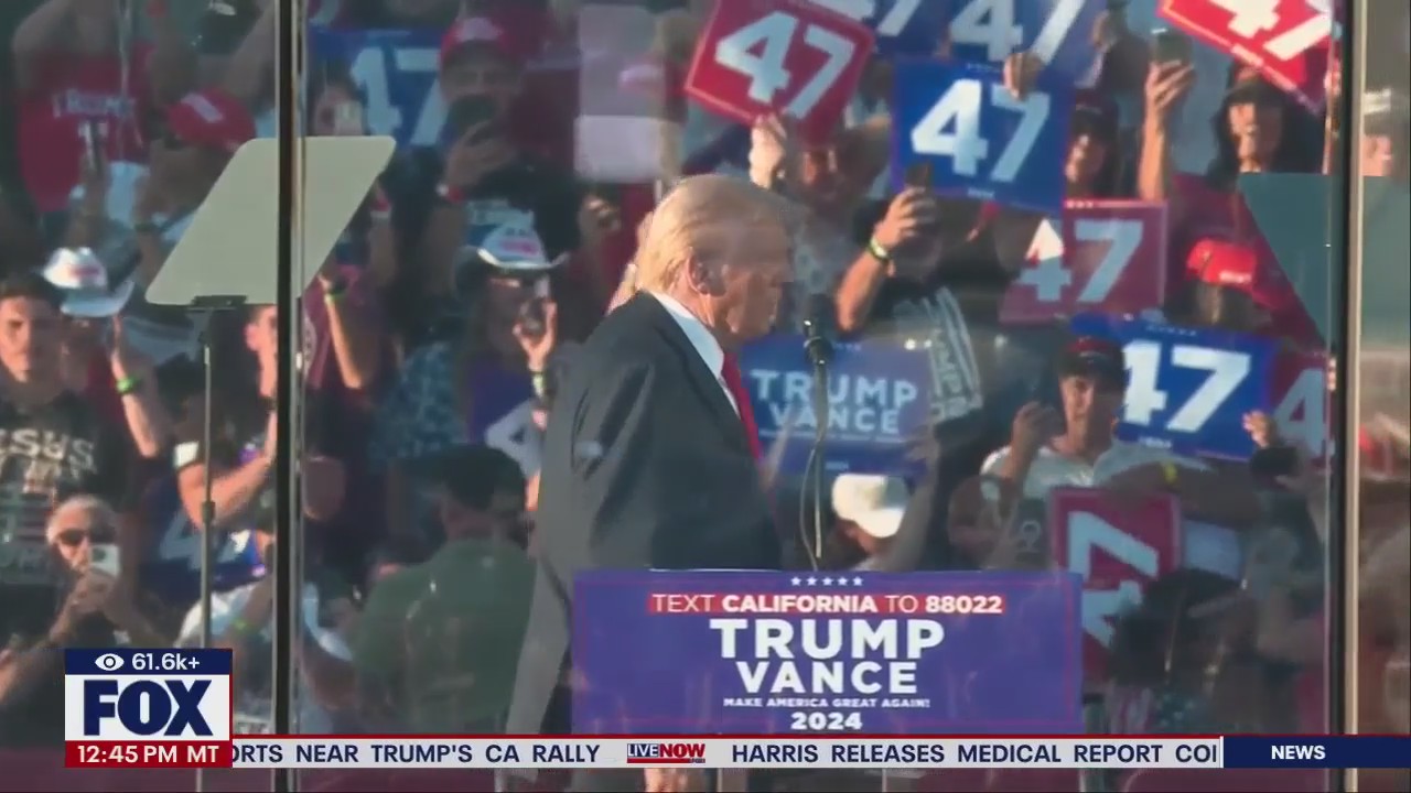 Man arrested after bringing gun to Trump rally