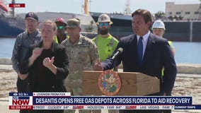 Fla. governor provides update on recovery