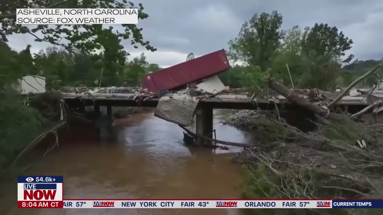 90+ still missing in North Carolina after Helene | LiveNOW from FOX