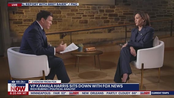 VP Kamala Harris sits down with Fox News
