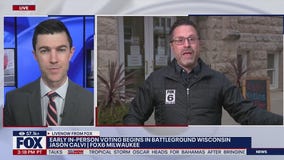 Early voting begins in battleground Wisconsin
