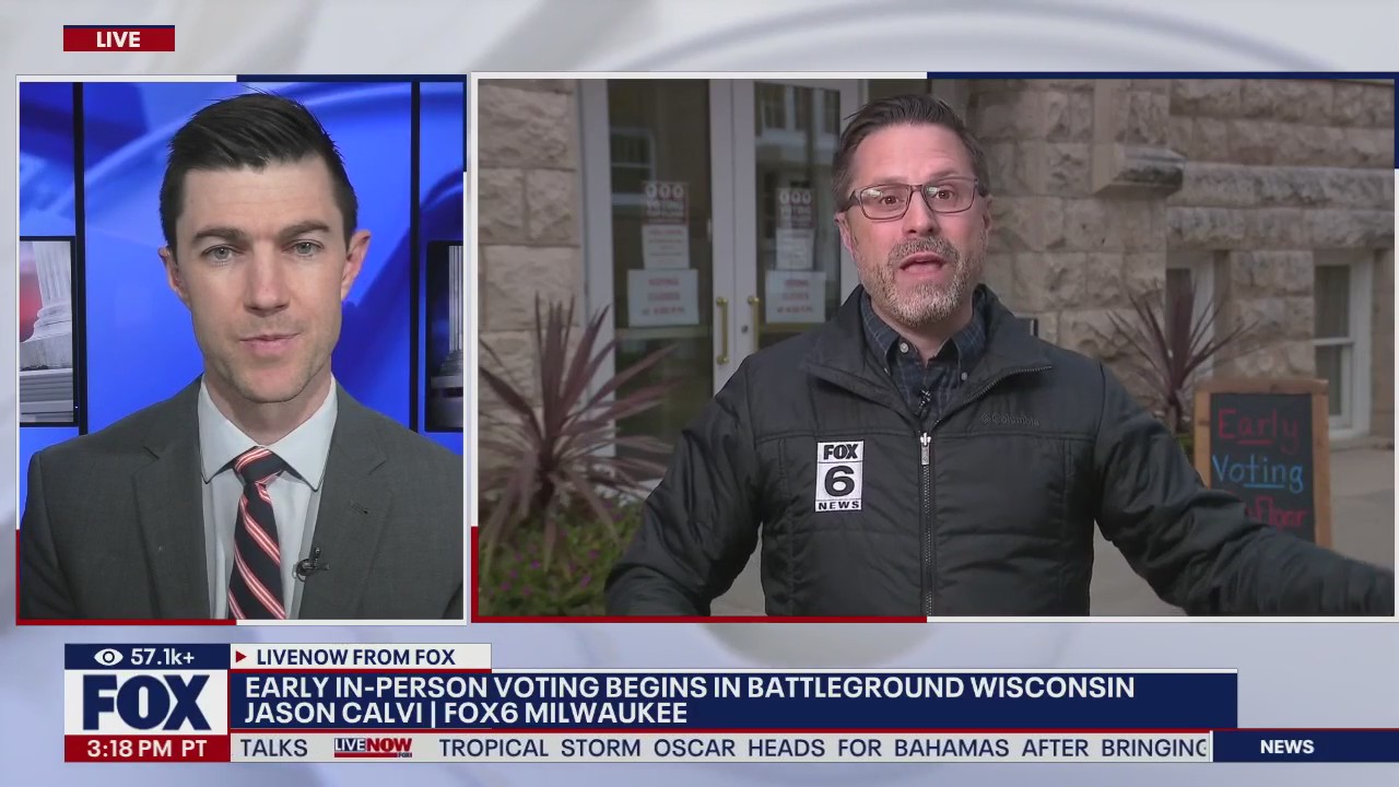 Early voting begins in battleground Wisconsin