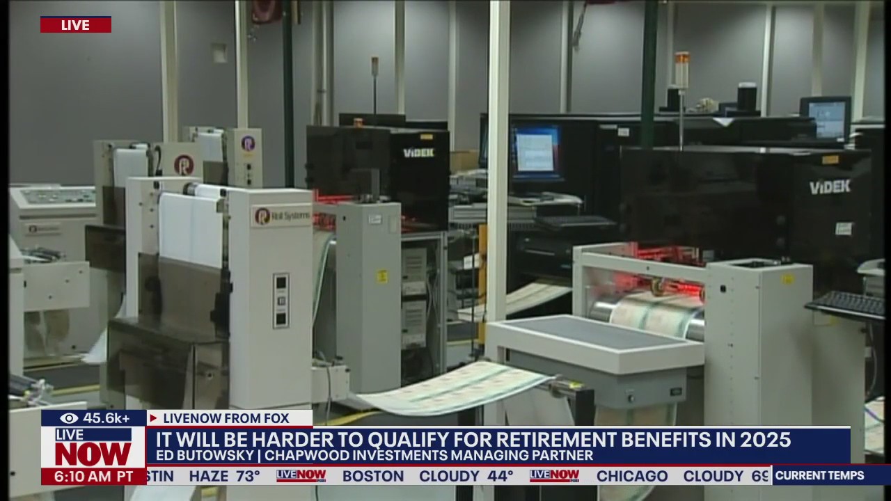 Qualifications for retirement benefits to get harder