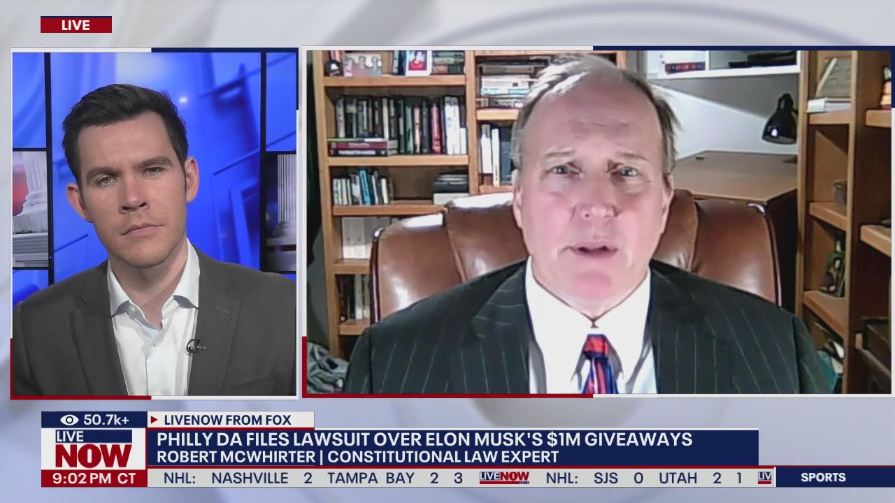 Philly DA sues Musk?s America PAC over $1M giveaway