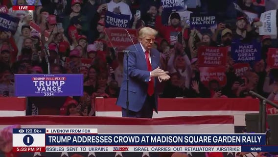 Full speech: Trump holds MSG rally in NYC