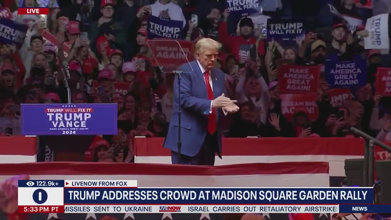 Full speech: Trump holds MSG rally in NYC
