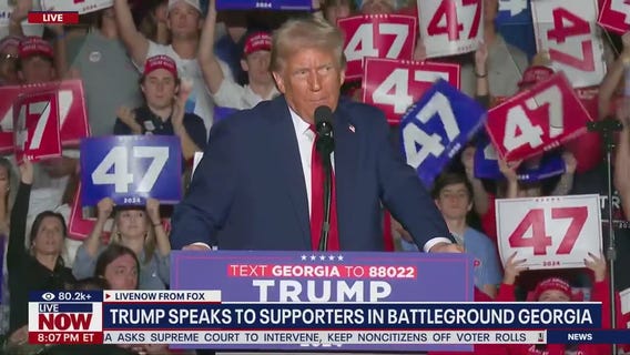 Full remarks: Trump rallies in Atlanta