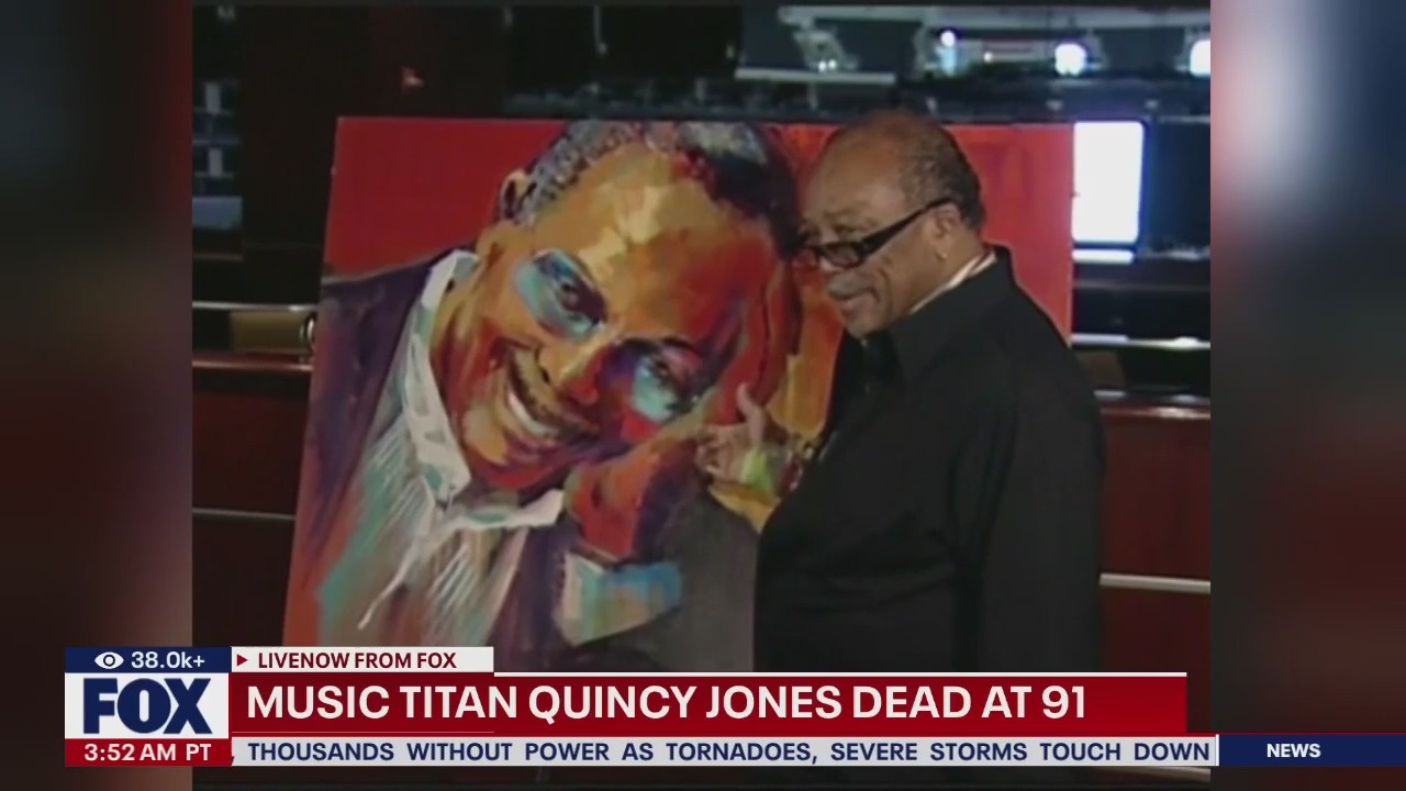 Music titan Quincy Jones dead at 91