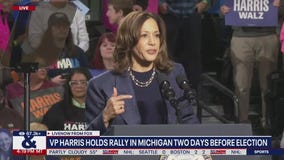 Harris makes final pitch to Michigan voters