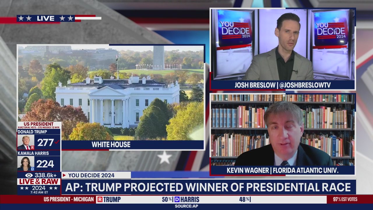 Trump projected to be 47th US president