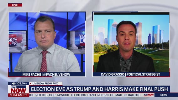 Trump and Harris make final stops before election day